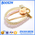 Pulseira de conta rosa luxuosa barata